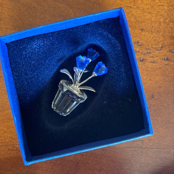 Swarovski Other - Swarovski Crystal Figurine Forget Me Not